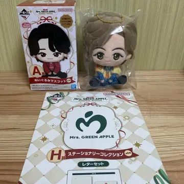 미세스 제일복권 봉제 인형 레터 세트