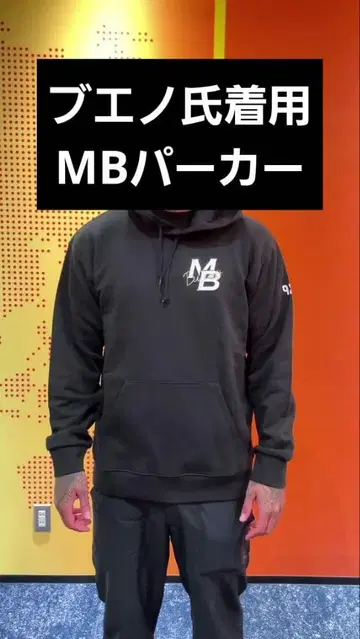 블랙 후드 부착 후드티 로고