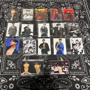 BTS 한국 생산자 국 스티커 세트