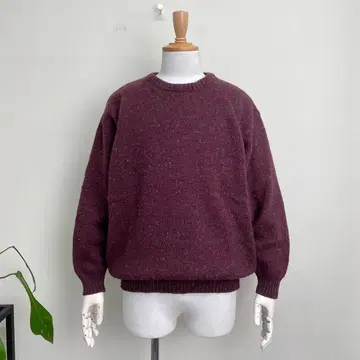 90s 유로 컬러 네프 울 니트 스웨터 빈티지 구제 의류