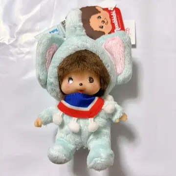 [태국 한정] 몬치치 코끼리 인형옷 베이비치치 블루