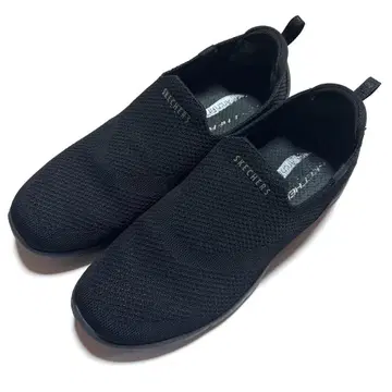 SKECHERS 스케쳐스 아치핏 슬립온 블랙 25.5