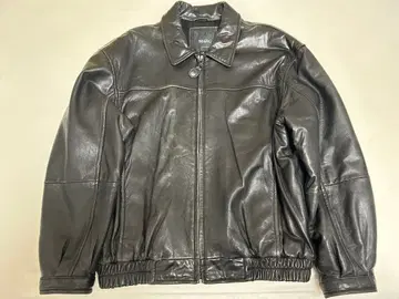 라무 가죽 자켓 블루종