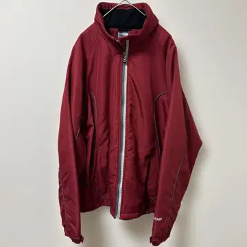 프리노트 방한 자켓 남성용 L 상당 안감 플리스 빨간색 계열 낚시 방한