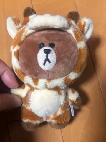 LINE FRIENDS 브라운 봉제 인형 참