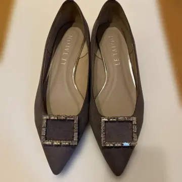 25cm 르탈론 LE TALON 2cm 비쥬 버클 플랫