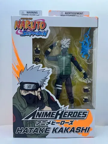 해외 반다이 정품 애니메이션 히어로즈 나루토 가동 피규어