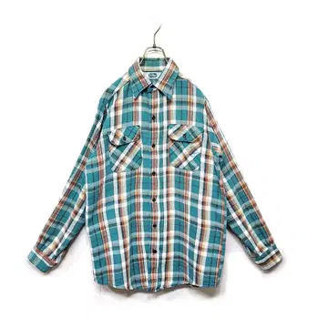 레어 70s 80s USA제 vintage Mr.Leggs 플란넬 셔츠