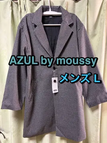 새상품 AZUL by moussy 체스터 코트 아즈르 남성용 L
