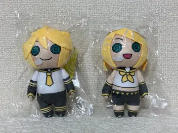 Cutie1 피아프로 캐릭터 봉제 인형 키링 카가미네 렌 & 카가미네 린