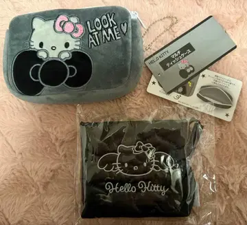 산리오 키티 멀티 티슈 케이스 퀼팅 앨범