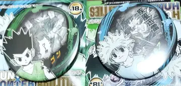 점프샵 헌터헌터 컬렉션 캔뱃지 곤 키루아