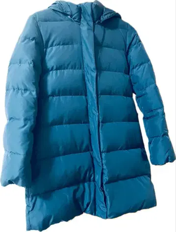 sorella di ketty 후드 부착 다운 자켓 네이비 컬러