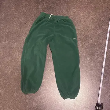 Discus 다크 그린 스웨트 팬츠