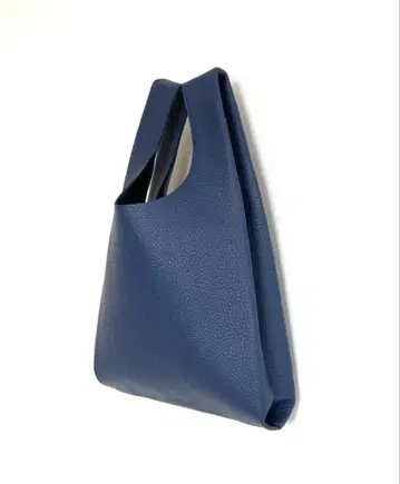 tou. 소가죽 레지 백 mini 블루