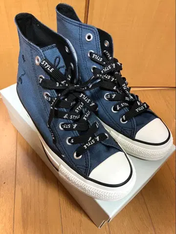 컨버스 x 에네스베 콜라보 23cm 하이컷 스니커즈