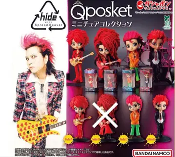 hide Qposket 미니어처 컬렉션 A.C.D 3종 세트