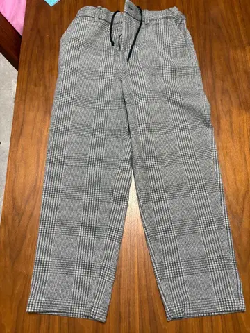 그레이 계열 체크 캐주얼 슬랙스 SHIPS