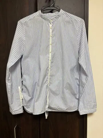 sunabukuhara 스트라이프 긴팔 셔츠