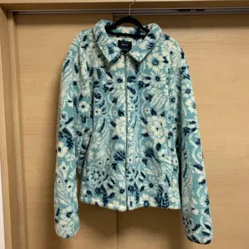 RVCA 플리스 자켓 XL 꽃무늬