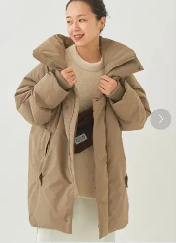 plage [ HAKUU ] SP LIGHT/W 다운 코트