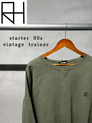 00s STARTER 원 포인트 맨투맨 그린 2XL