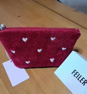 FEILER 러브러리 하트 파우치