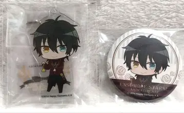 앙스타 카게히라 미카 애니카페 아크릴 스탠드 캔뱃지 브래드 뱅켓 ver.