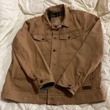 중고 L.L.Bean XXL 베이지 트래커 자켓/빅 사이즈