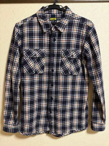 XLARGE 체크 무늬 플란넬 셔츠 M 사이즈
