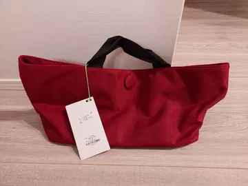 새상품 null. 콜라보 토트백 빨간색 백 나일론