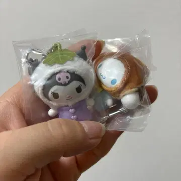 산리오 치비토모 시리즈 시나모롤 쿠로미 [ 화과자 반찬 ]