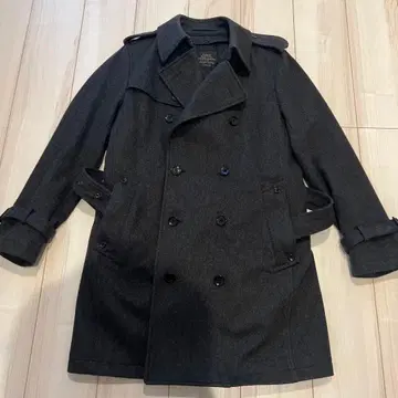 UNITED ARROWS 다크 그레이 트렌치코트