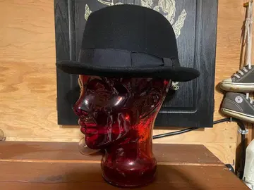 새상품급 NEW YORK HAT 뉴욕 햇 블랙 울 중절모