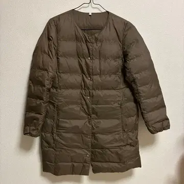 새상품급 무인양품 롱 다운 자켓 S 사이즈