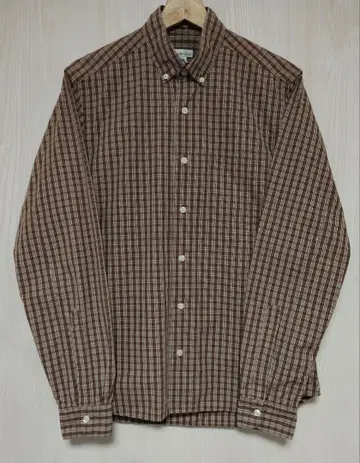 steaven alan 긴팔 셔츠 체크