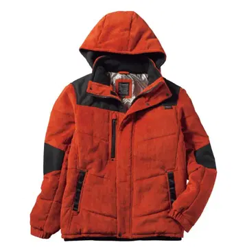 WORKMAN HJ003F 오렌지 플리스 자켓 M