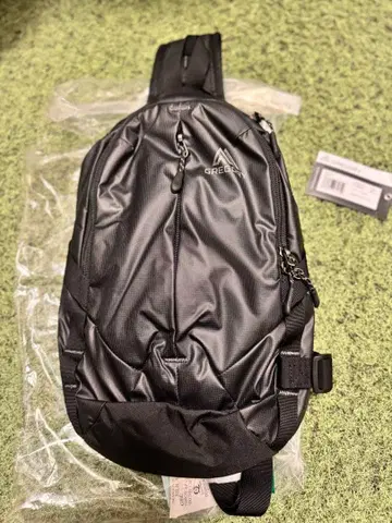 미사용 Gregory 그레고리 바디백 스케치8 블랙