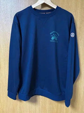 L 사이즈 티고라 바이 빔즈 맨투맨 네이비 트레이닝복