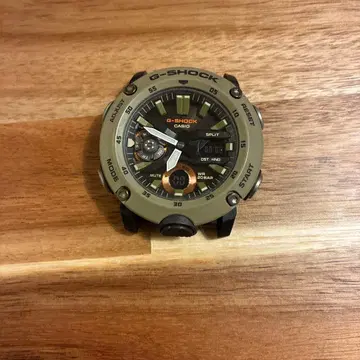 G-SHOCK 카키 손목시계 GA-2000