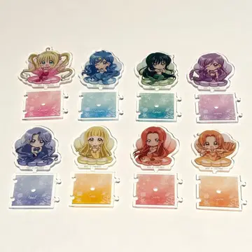 피치피치피치 아크릴 스탠드 컴플리트 캡슐 토이 가챠가챠