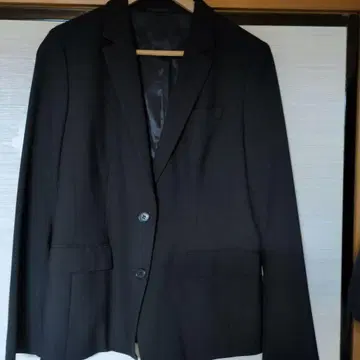 블랙 테일러드 자켓