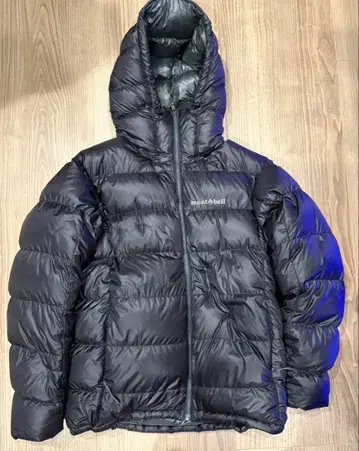 mont-bell 라이트 알파인 다운 파카 S 블랙