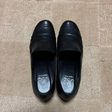 블랙 스트레치 로퍼 EEE