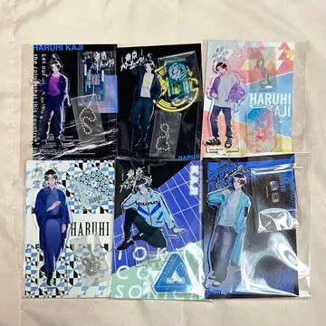 도쿄 컬러 소닉!! 카라소니 카지 하루히 아크릴 스탠드 아크릴 키링