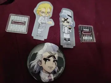 Dr.STONE 스탠리 Dr. 제노 파티시에 미니 아크릴 스탠드 캔뱃지