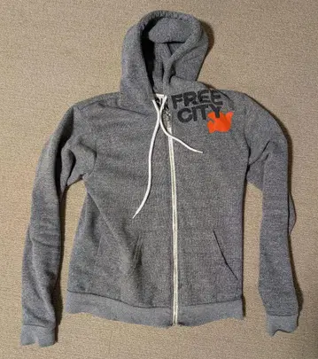 free city 후드티 후디 그레이