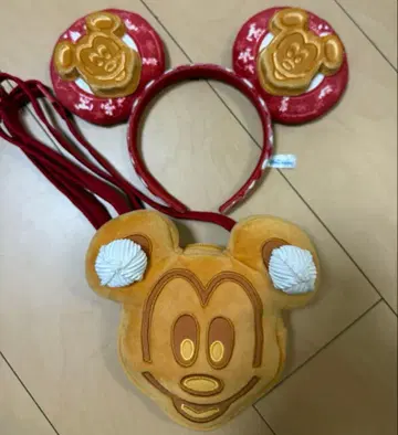 와플 머리띠 숄더백 디즈니