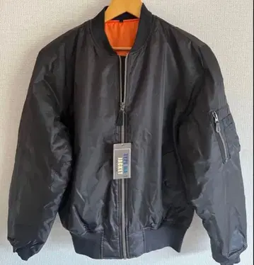 MA-1 플라이트 자켓 L 사이즈 방한복 작업옷 블루종 캐주얼 방한