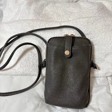 다크 브라운 스마트폰 숄더백